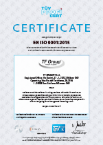 Certificato EN ISO 9001:2015