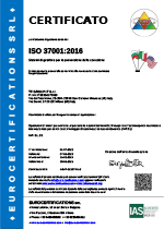 Certificato ISO 37001:2016