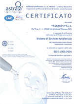 Certificato ISO 14001:2004